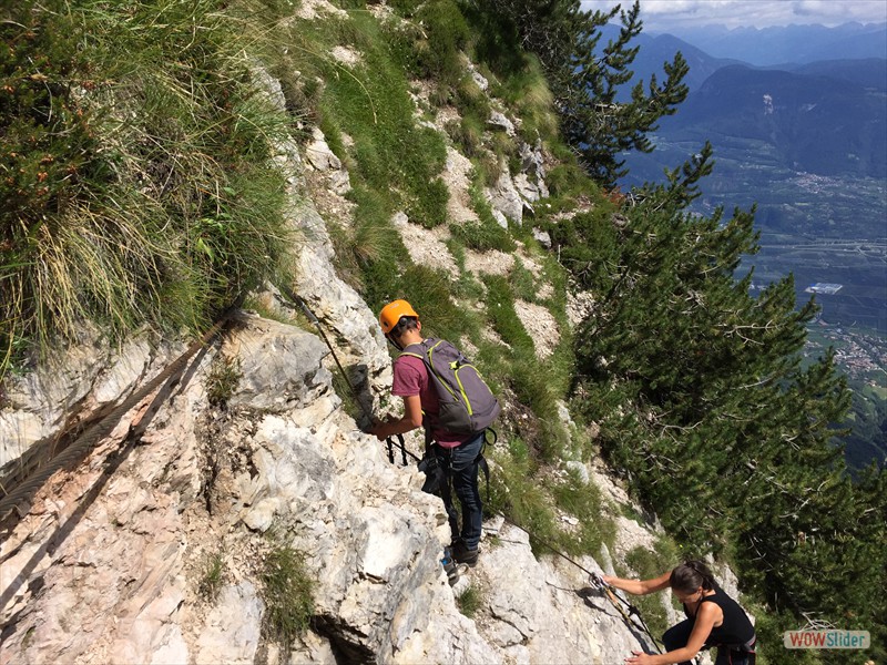 Klettern bei Kaltern